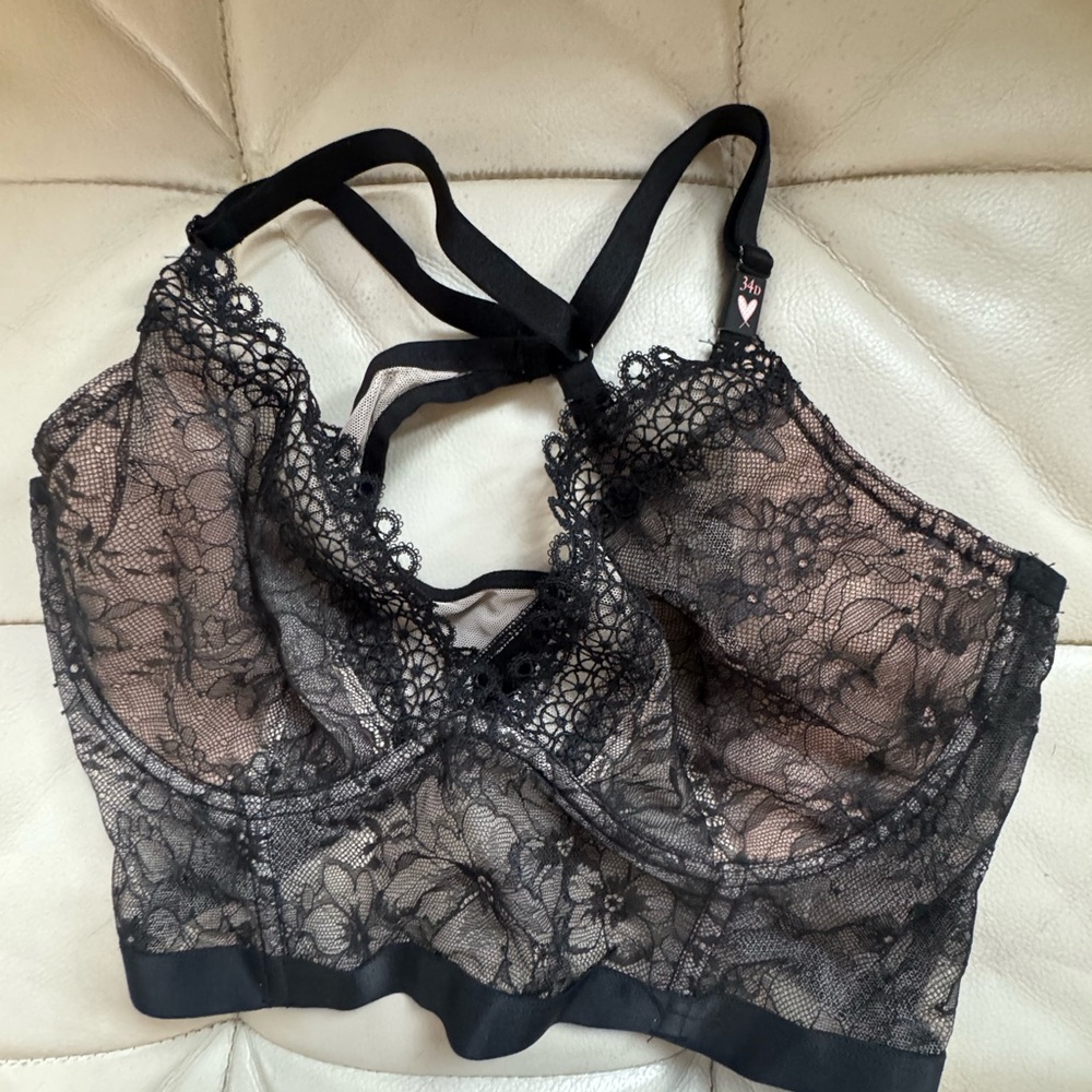 Victoria's Secret Black Lace Bra